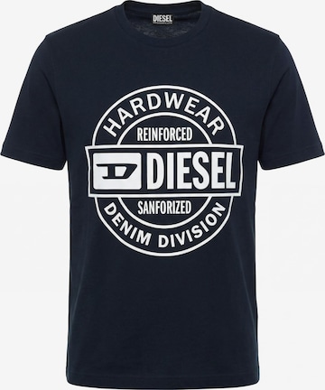 DIESEL Shirt 'T-JUST 250218' in Blue: front