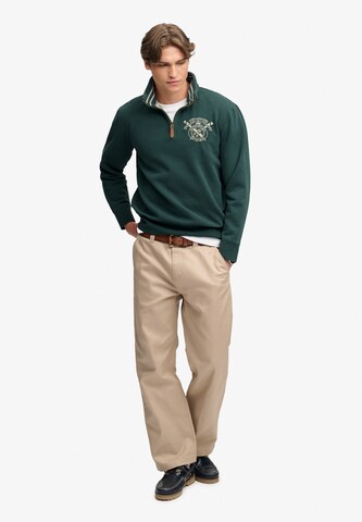Superdry & Co Sweatshirt 'Varsity' in Gelb