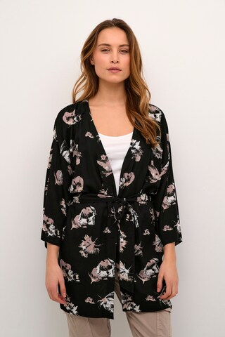 Kaffe Kimono 'BPwilde' in Black: front