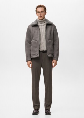 MANGO MAN Between-Season Jacket 'Fleet' in Grey