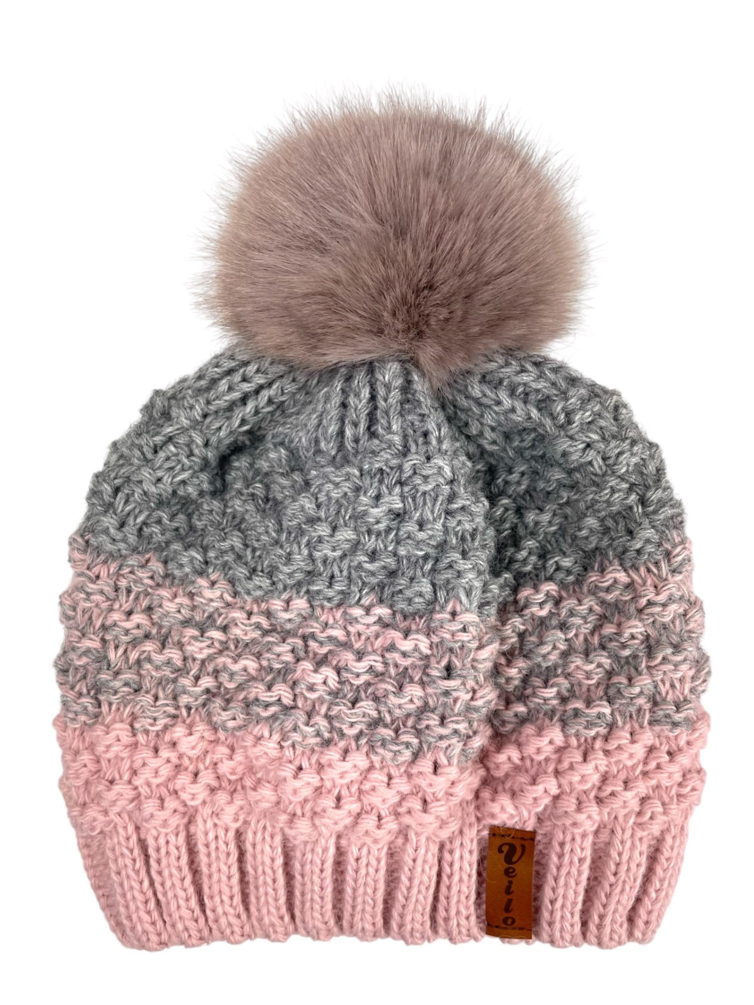 Kumixi - Gorra 'Set: Mütze & Loop Schal' en rosa