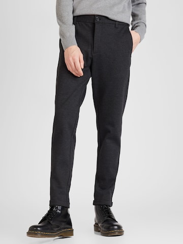 Coupe slim Pantalon 'Superflex' Lindbergh en gris : devant