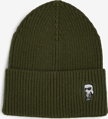 Karl Lagerfeld - Gorra en verde: frente