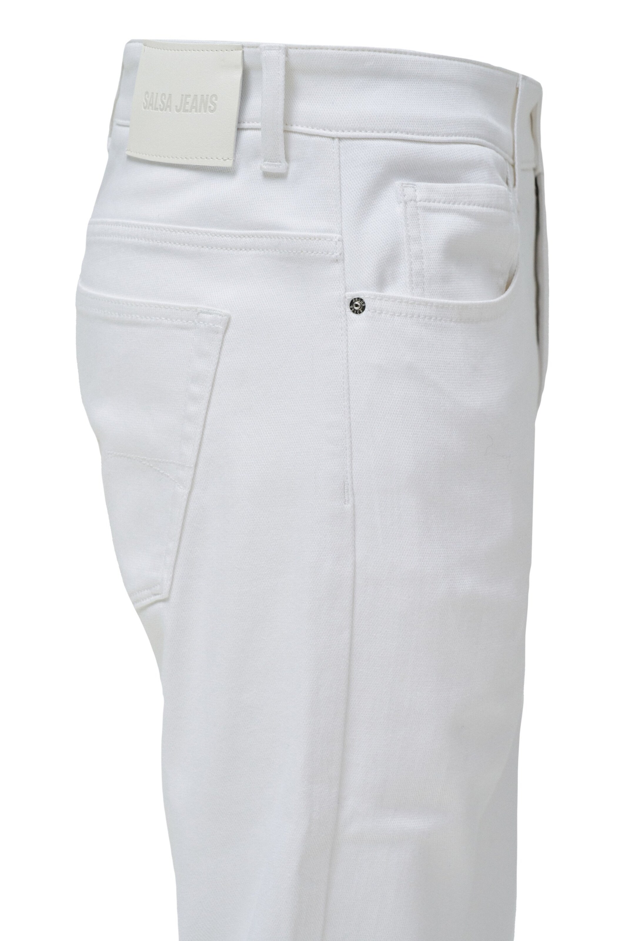 Salsa Jeans Slimfit ChinoHosen 'Slim' in Weiß