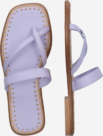 Marietta's Fantasy T-Bar Sandals 'ELLI' in Purple