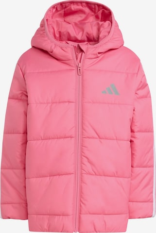 ADIDAS SPORTSWEAR - Chaqueta de entretiempo 'Essentials' en rosa: frente