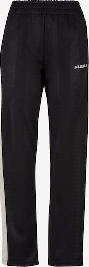 FUBU Pantalon de sport 'Corporate' en noir / blanc, Vue avec produit