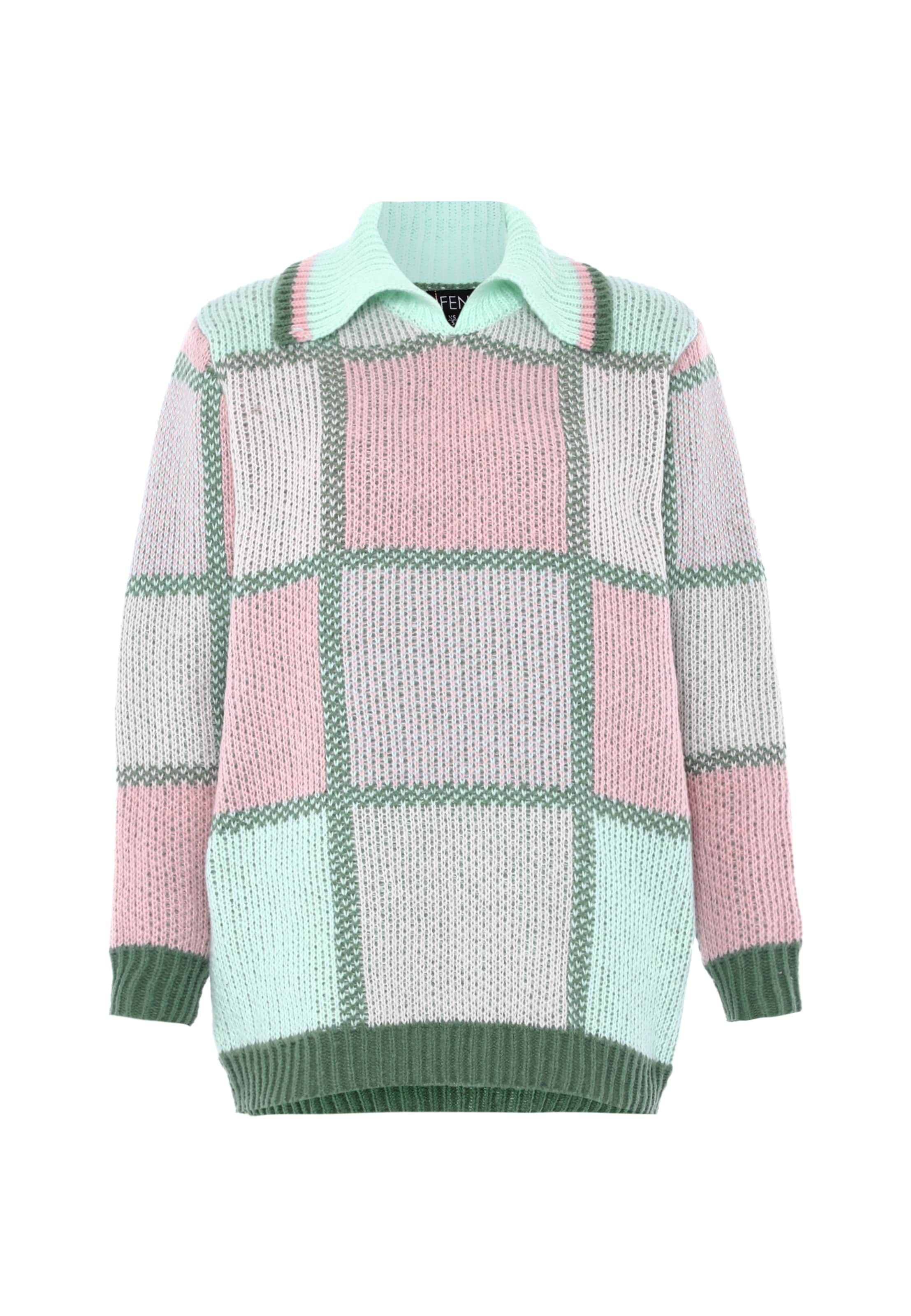 FENIA Pullover in Pink: Vorderseite