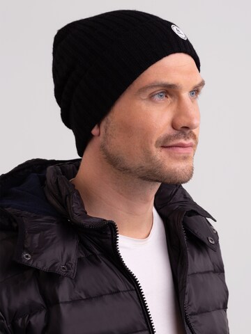 CASH-MERE.CH Beanie in Black