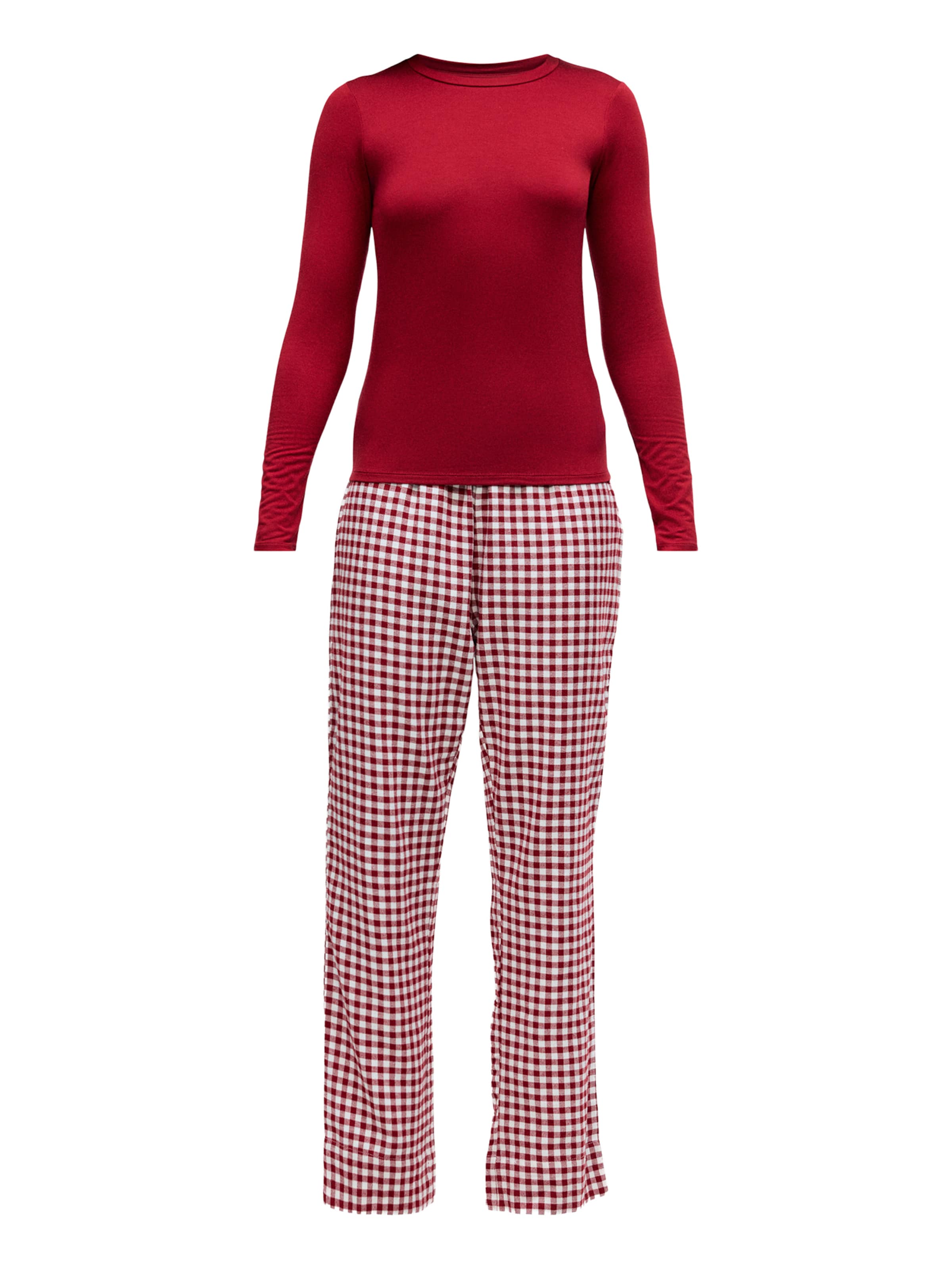 Hunkemöller Pyžamo - Červená: predná strana