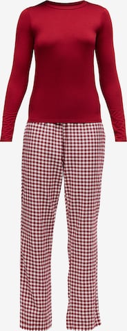 raudona Hunkemöller Pižama: priekis