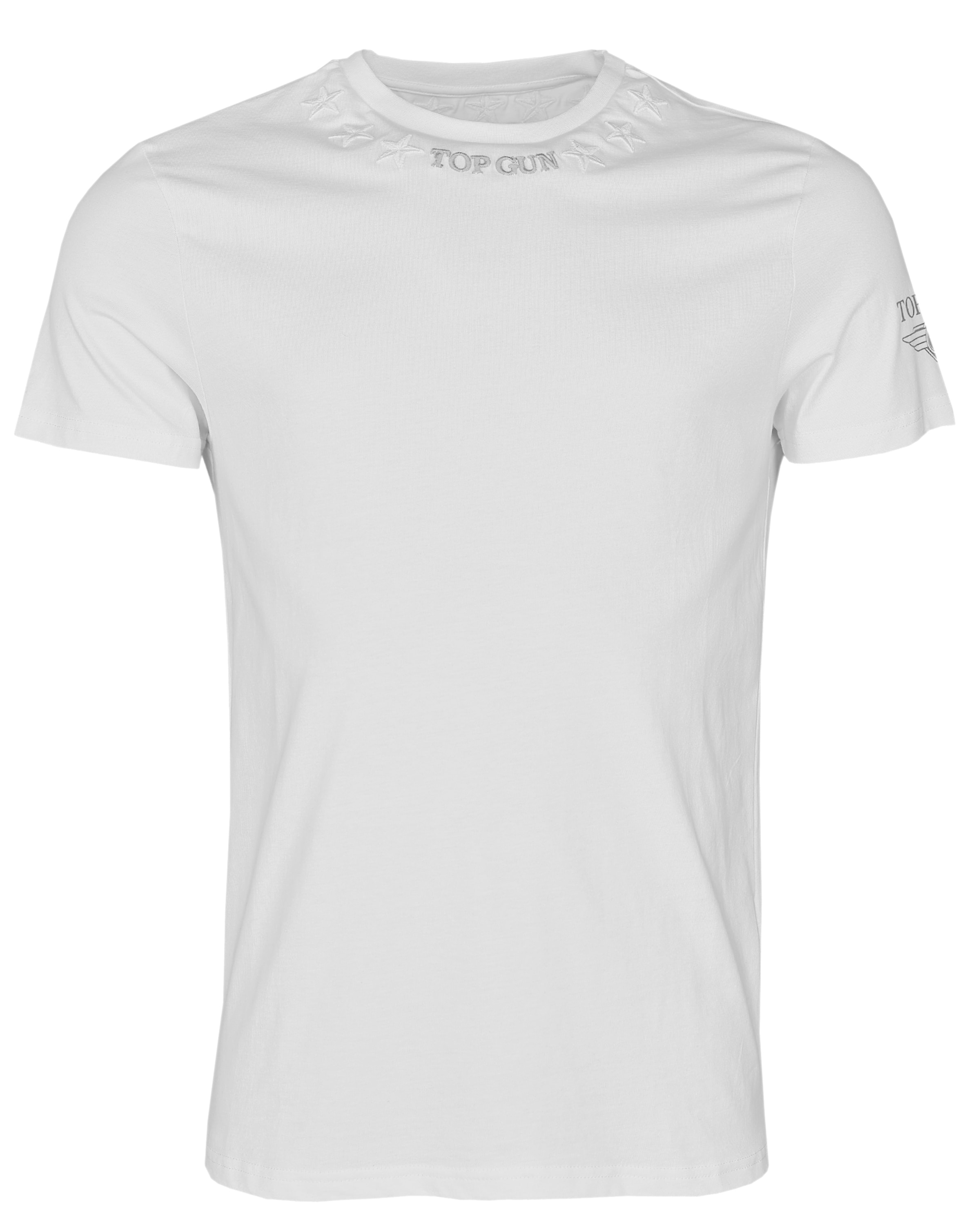 TOP GUN Shirt in White: front