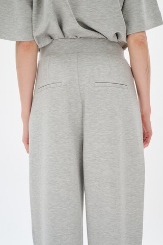 InWear Loose fit Trousers 'Pannie' in Grey