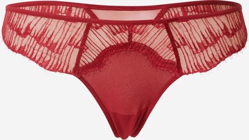 Calvin Klein Underwear String in Red: front