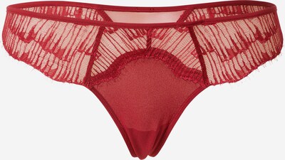 Calvin Klein Underwear String en rouge, Vue avec produit