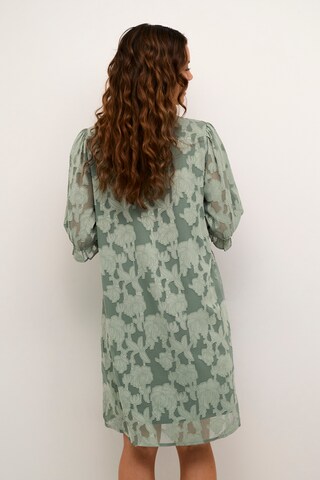 Robe 'Yana' Cream en vert