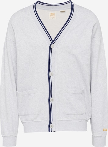 LEVI'S ® Knit cardigan 'Off Court Cardigan' in Blue: front