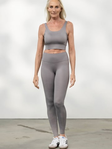 Bustier Soutien-gorge de sport 'Bustier' Hey Honey en gris