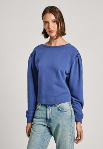 Pepe Jeans Sweatshirt 'ELEANOR' in Blauw: voorkant