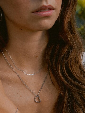 modabilé Pendant 'HEART' in Silver