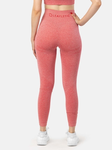 LEAFLETIC Skinny Leggings 'Leafletic Women’s Long Length Legging'‌‌‌ in Orange