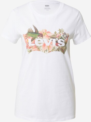 LEVI'S ® Shirt 'The Perfect Tee' in Wit: voorkant