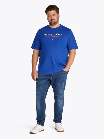 Tommy Hilfiger Big & Tall Tričko – modrá