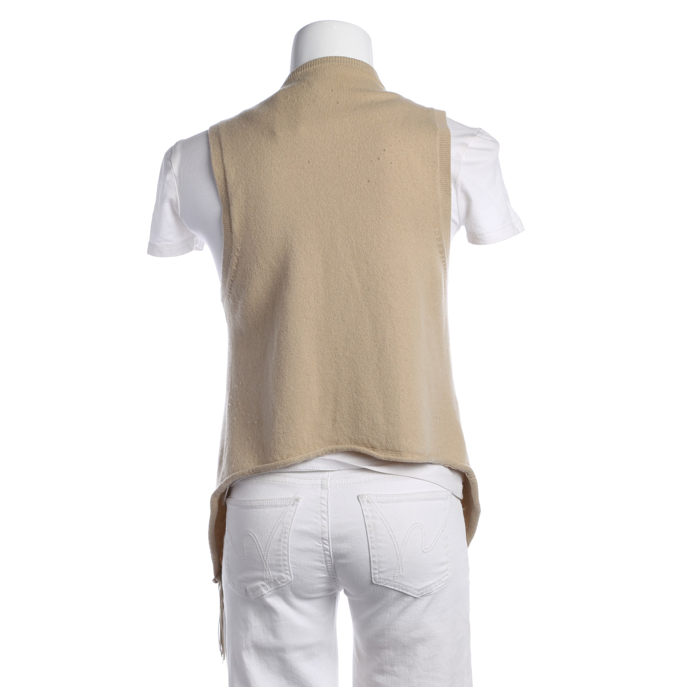 Allude Vest in S in White