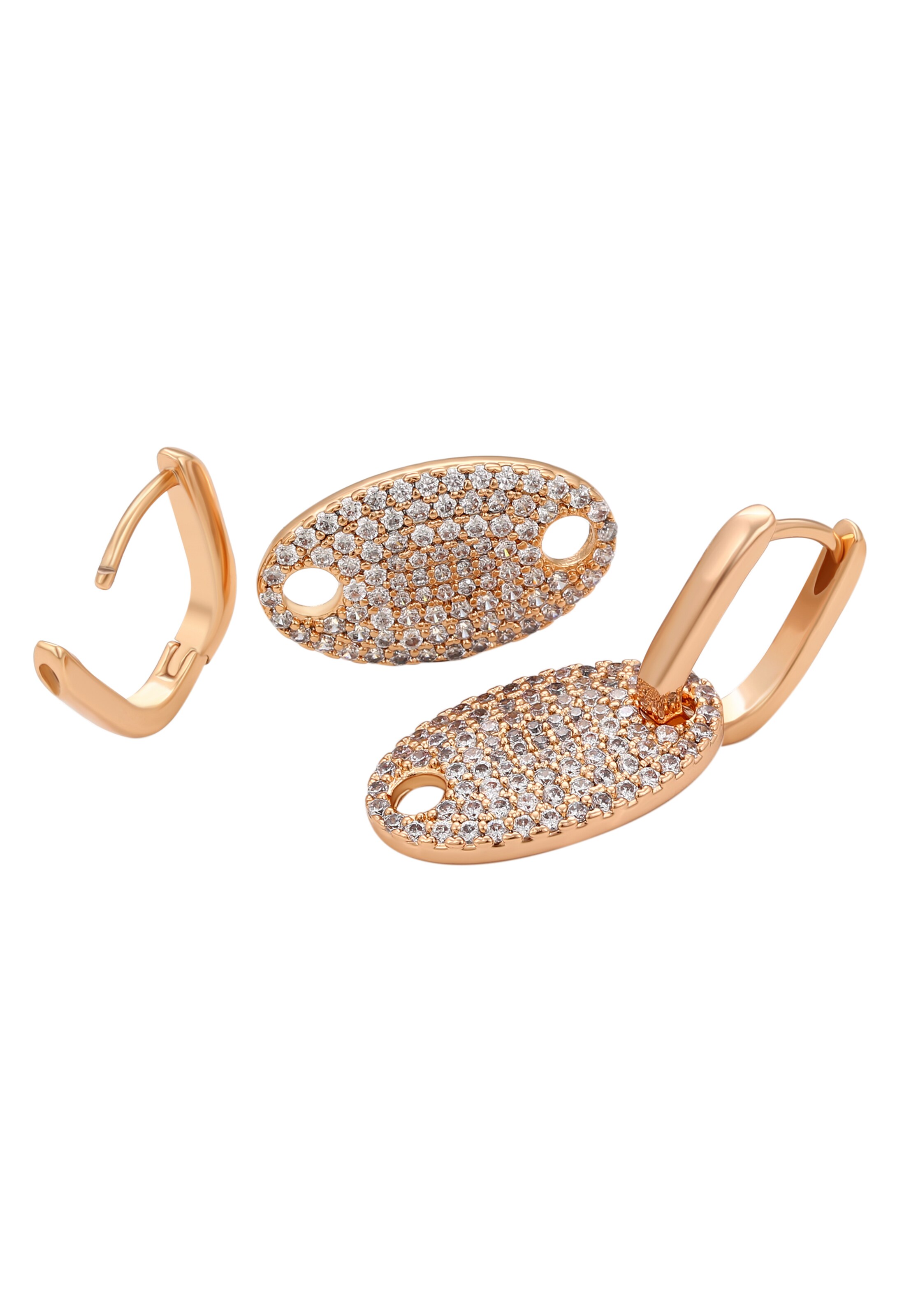 Boucles d'oreilles faina en or