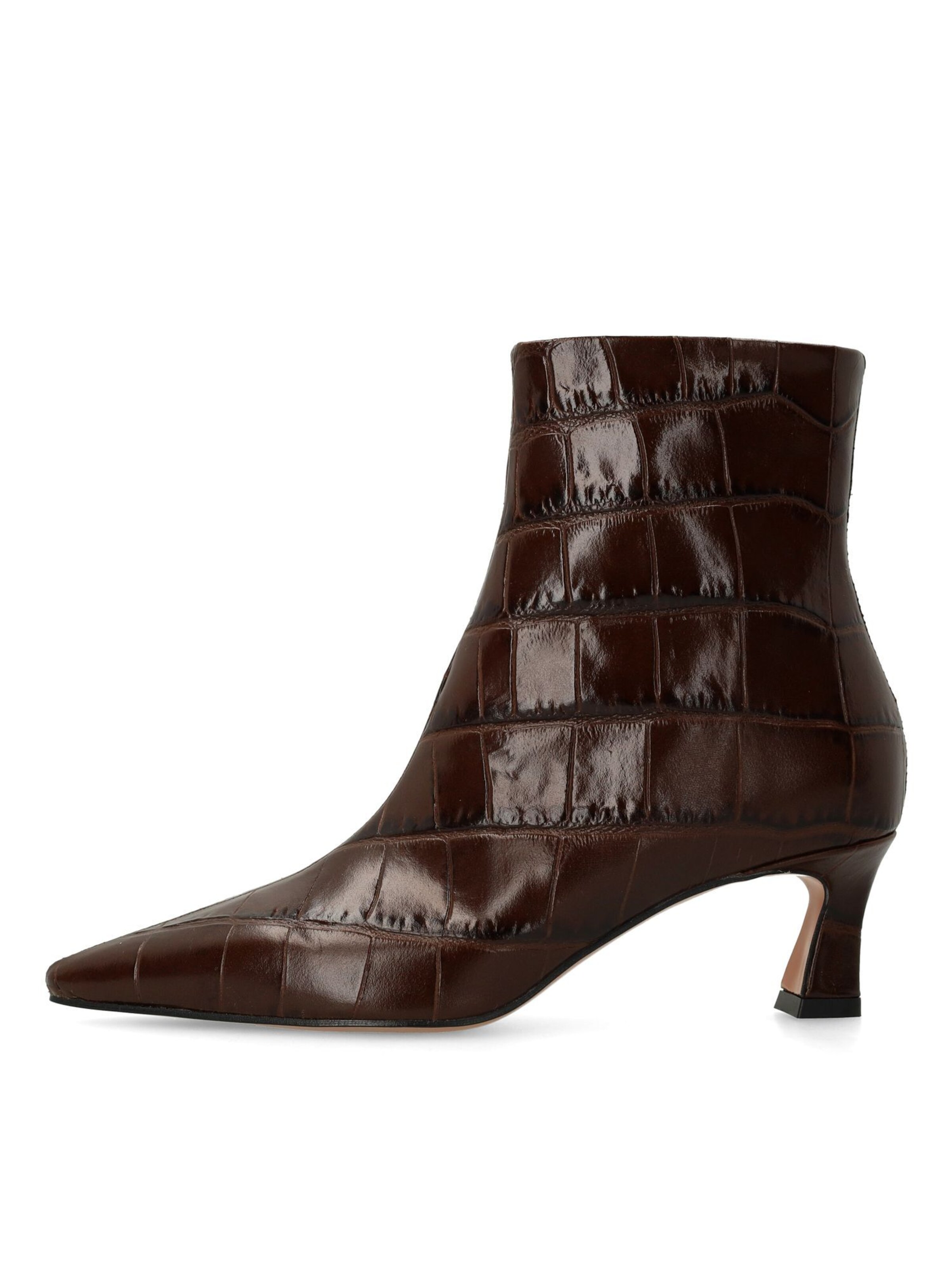 MANFIELD Ankle Boots in Brown