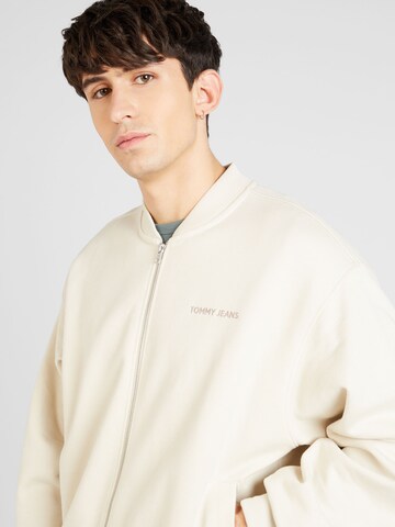 Tommy Jeans Mikina – béžová