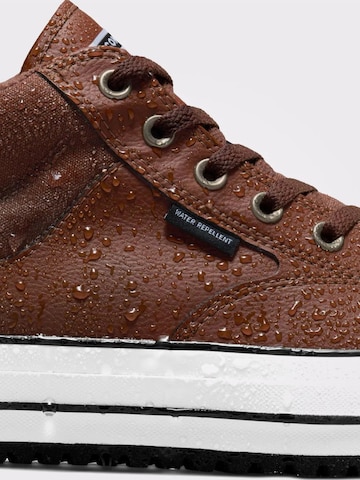 Sneaker alta 'Chuck Taylor As Malden Street' di CONVERSE in marrone