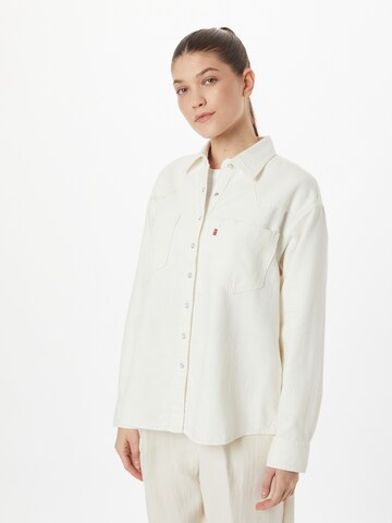 LEVI'S ® Bluse 'Donovan Western Shirt' i hvid: forside