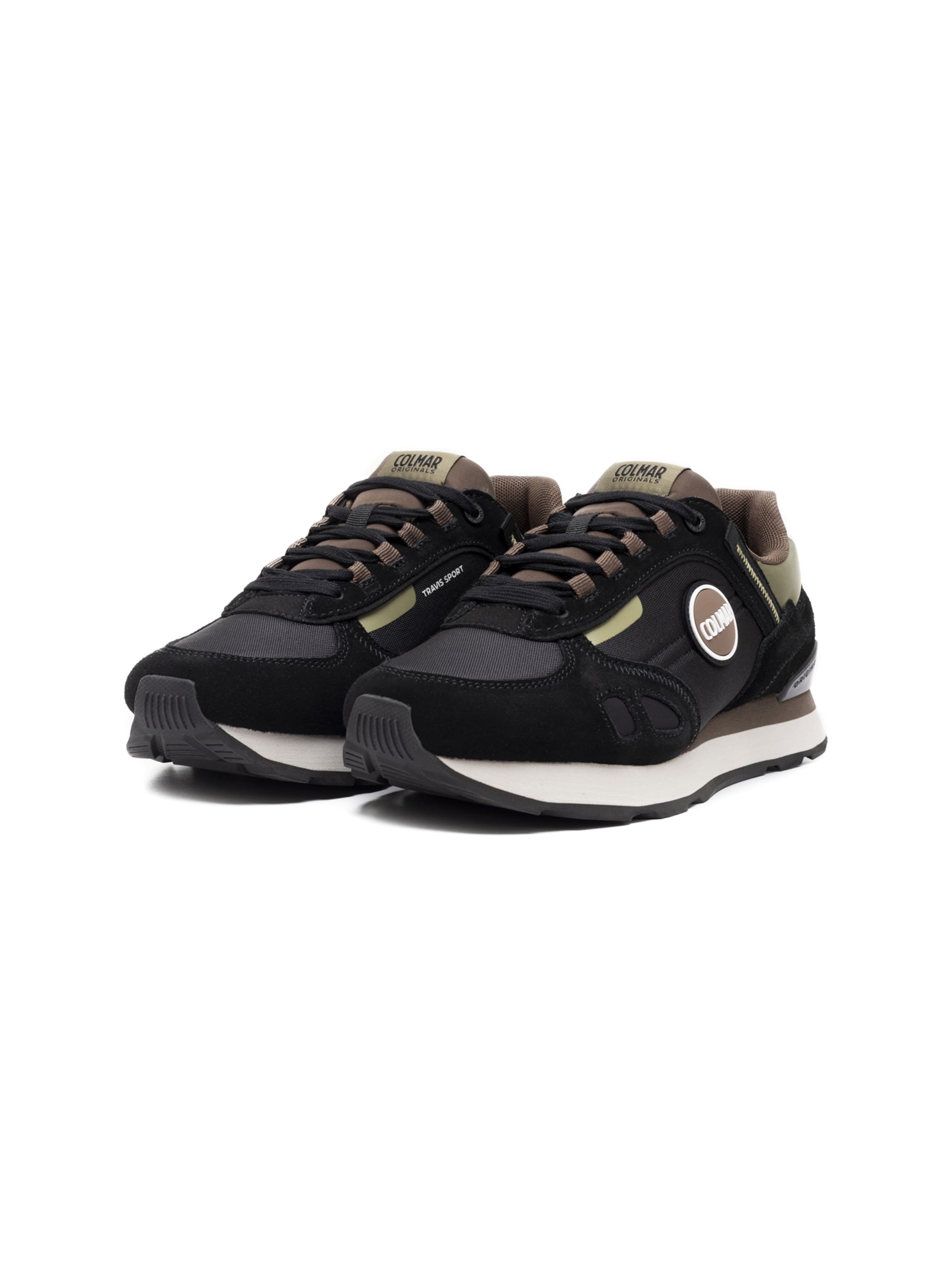 Colmar Platform trainers 'Travis Sport' in Black: front