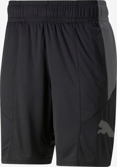 PUMA Športne hlače | siva / črna barva, Prikaz izdelka