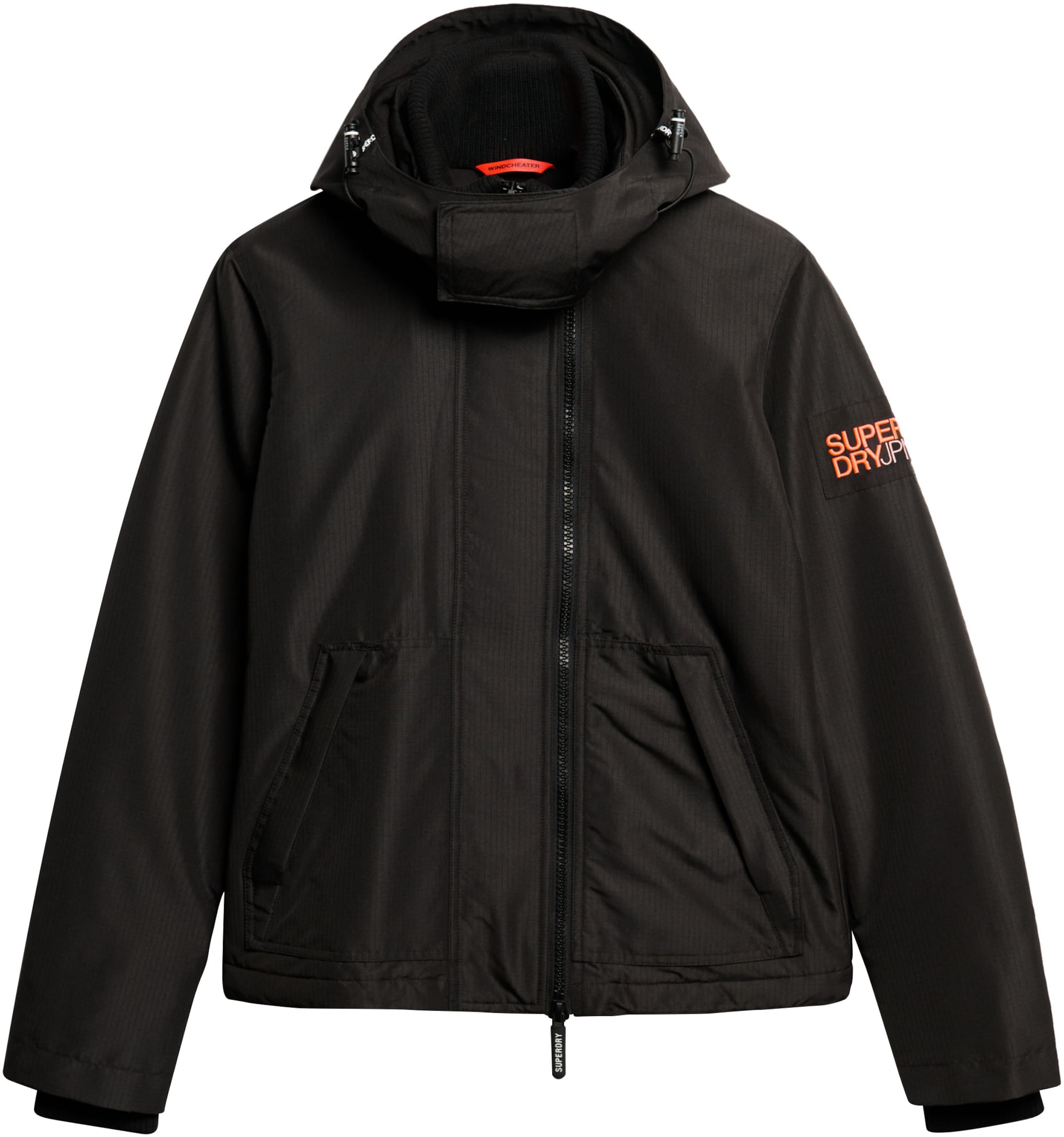 Veste d’hiver Superdry & Co en noir : devant