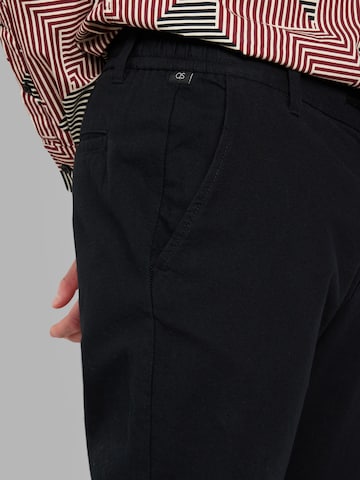 Regular Pantalon QS en noir