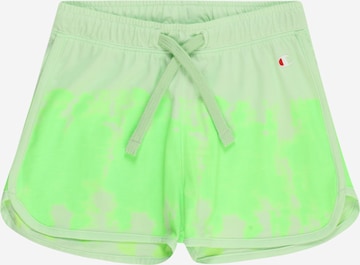 Pantaloni de la Champion Authentic Athletic Apparel pe verde: față