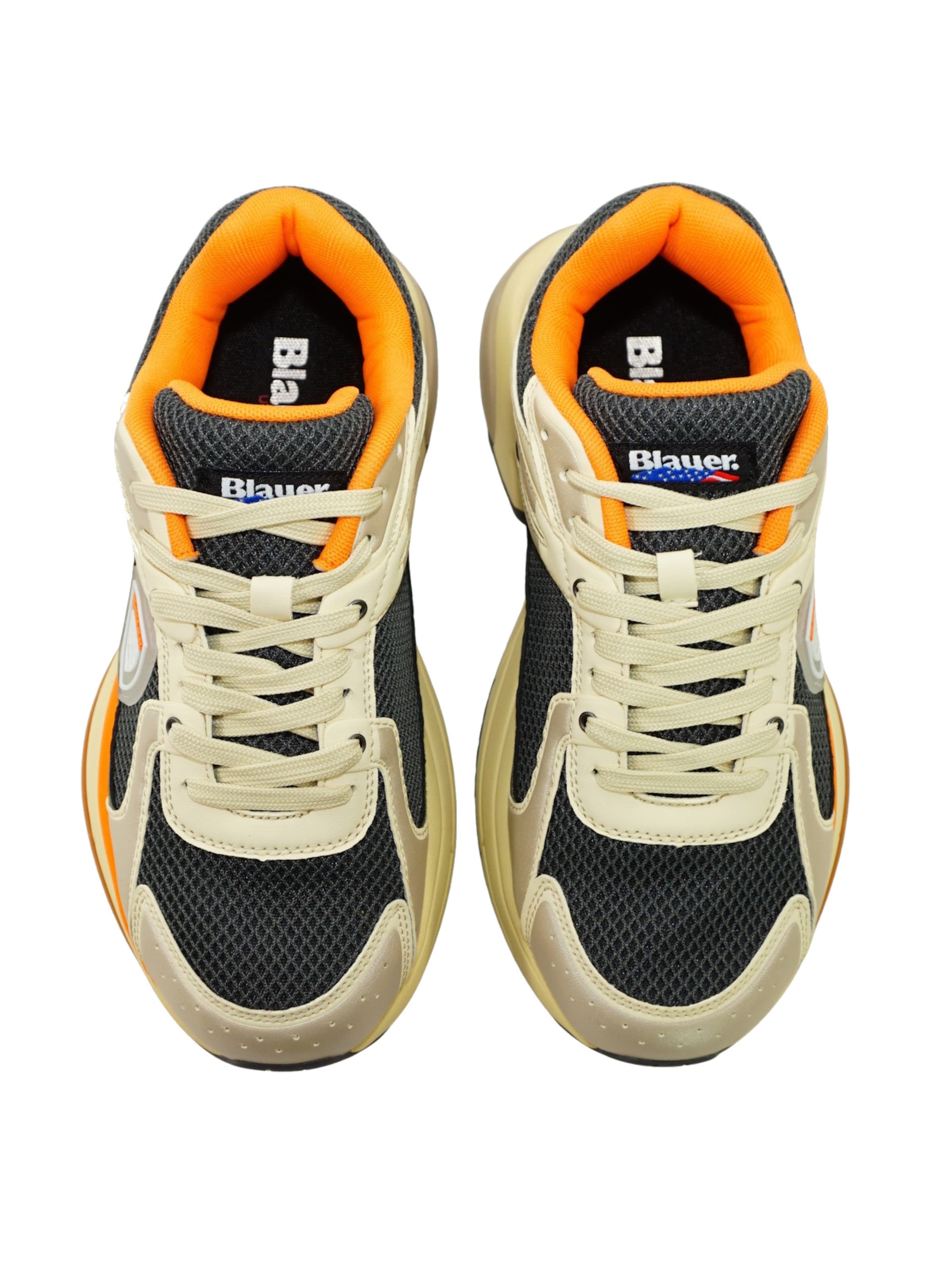 Baskets basses 'Eagle' Blauer.USA en gris