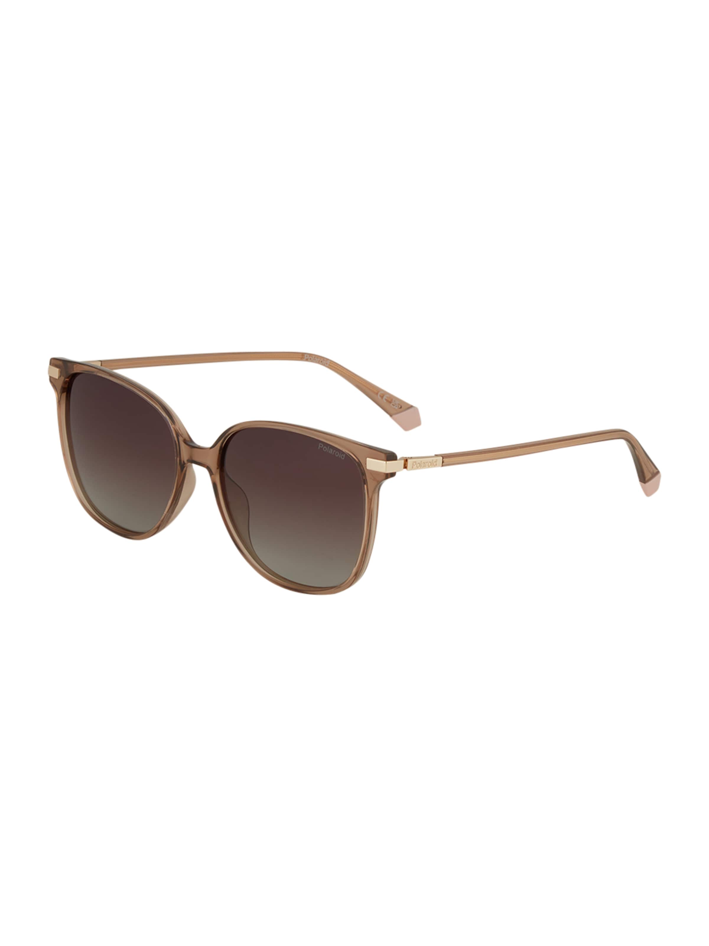Polaroid Sunglasses in Gold: front