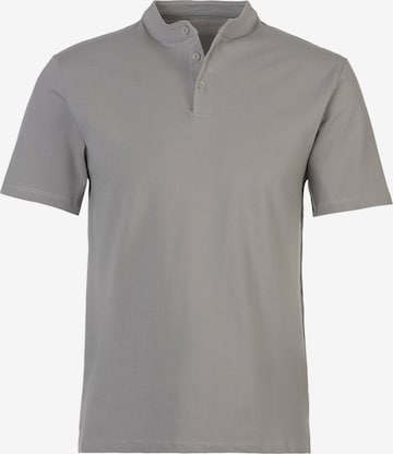 JOHN DEVIN Poloshirt in Grau: Vorderseite