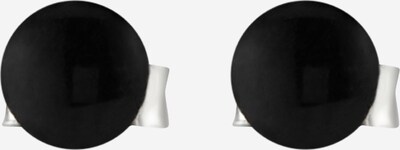 ELLI Uhani 'Geo' | črna / srebrna barva, Prikaz izdelka