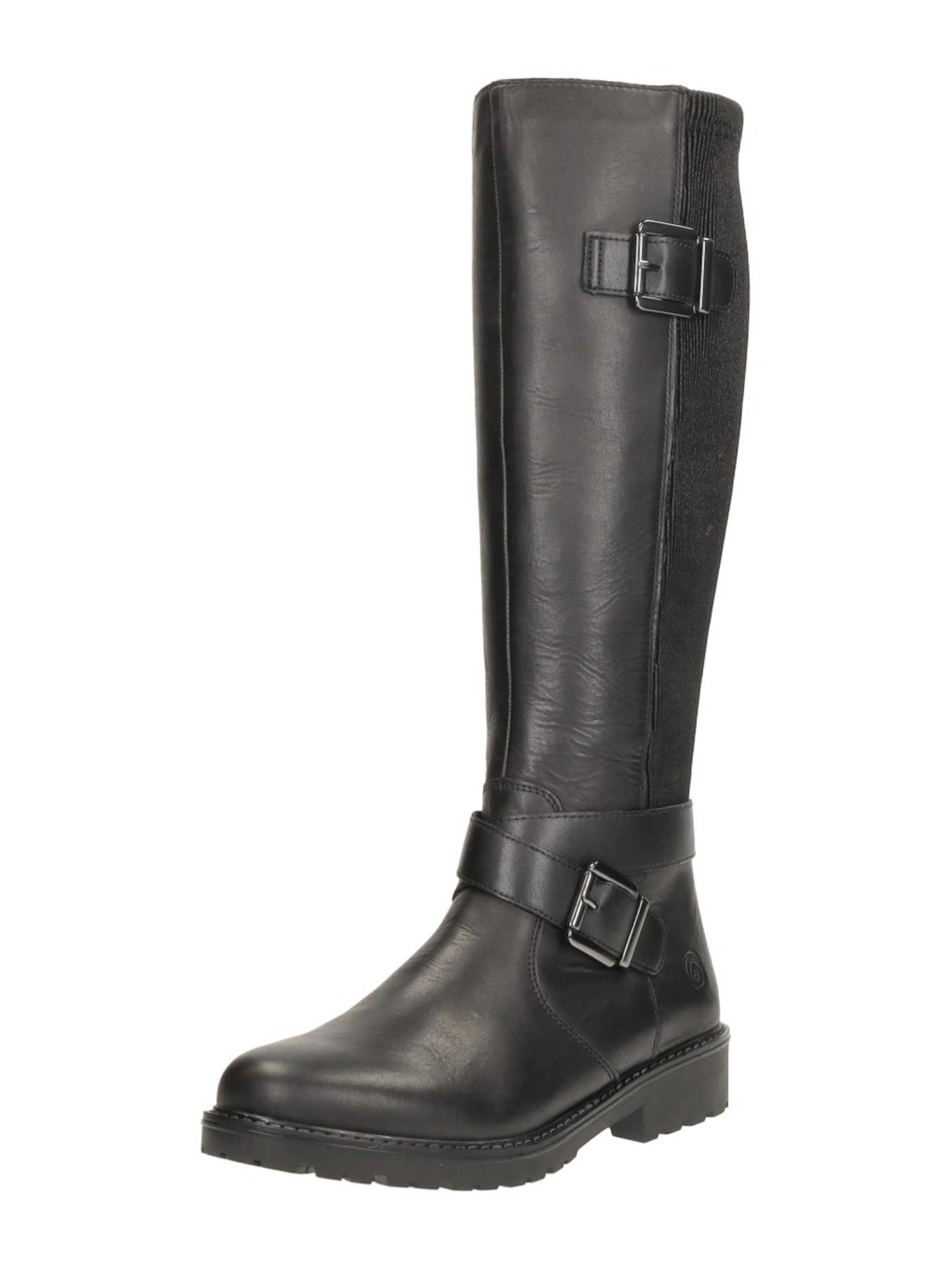REMONTE Boots 'Lange Laarzen' in Zwart