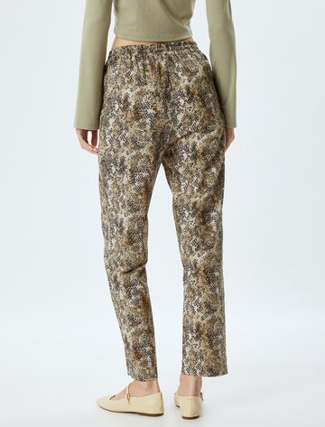 Koton Tapered Broek in Groen