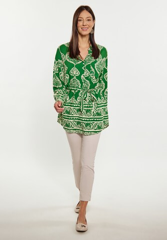 Usha - Blusa em verde