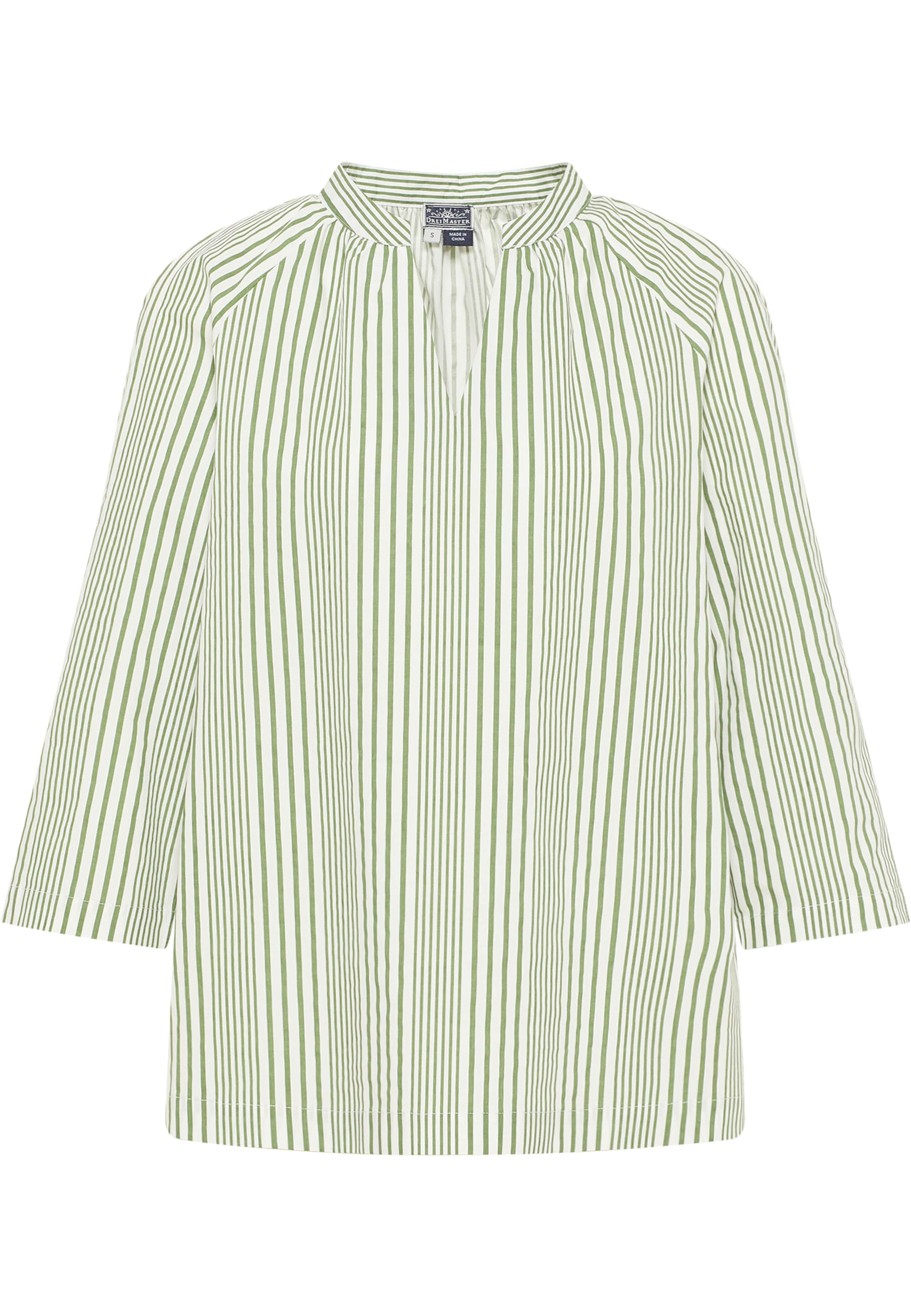 DreiMaster Maritim Tunic in Green: front