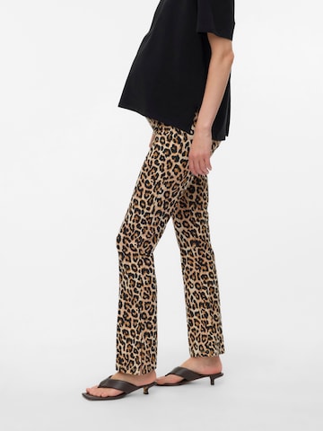 MAMALICIOUS Levenevä Leggingsit 'MLSANNIE' värissä beige