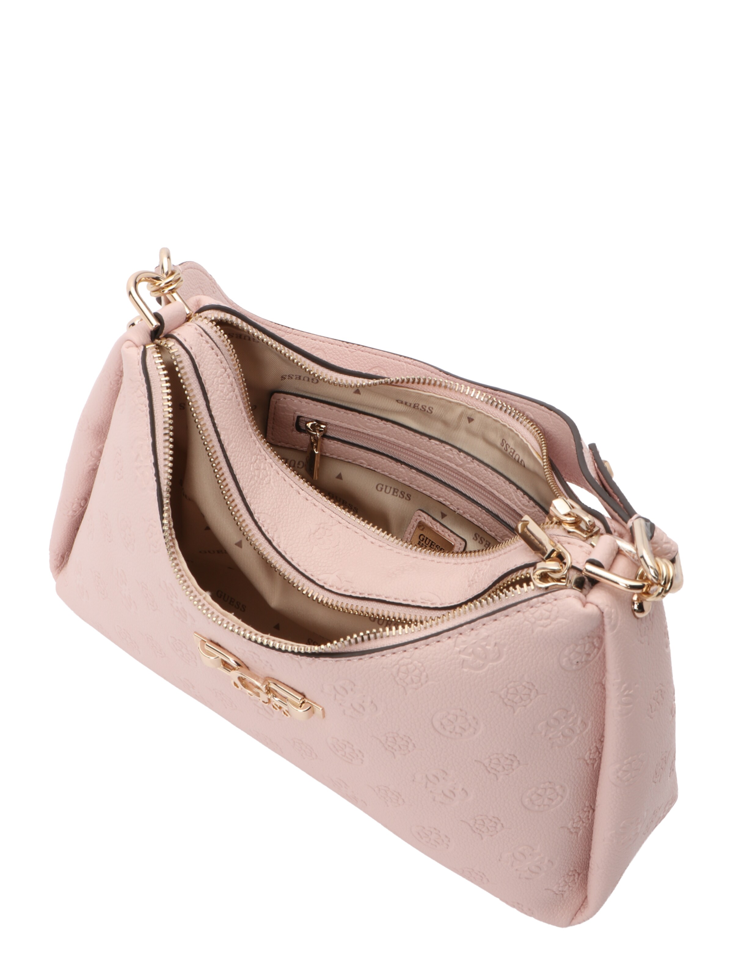 GUESS Чанта за през рамо 'Anise' в розово