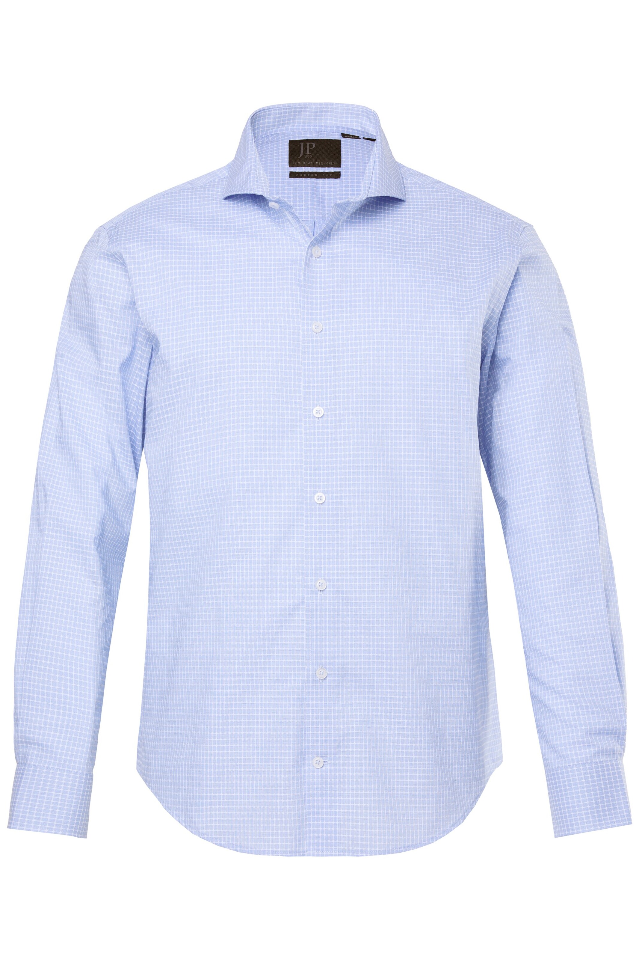 JP1880 Regular fit Button Up Shirt in Blue: front