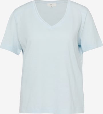 s.Oliver Shirt in Blue: front